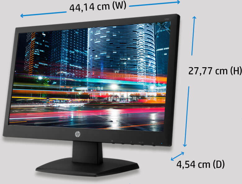 HP V194 18.5inch Monitor HP Online Store