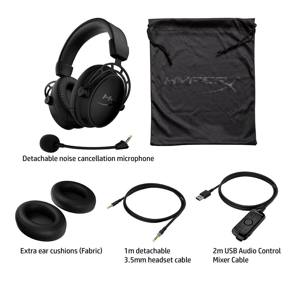 HyperX Cloud Alpha S - Gaming Headset (Black) - Shop HP.com Indonesia